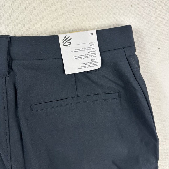 Under Armour X Steph Curry Splash Shorts Chino Golf Mens 32 Blue - Picture 5 of 6